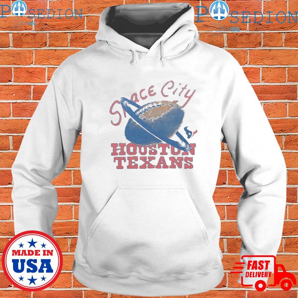  Houston the Space City Long Sleeve T-Shirt : Clothing