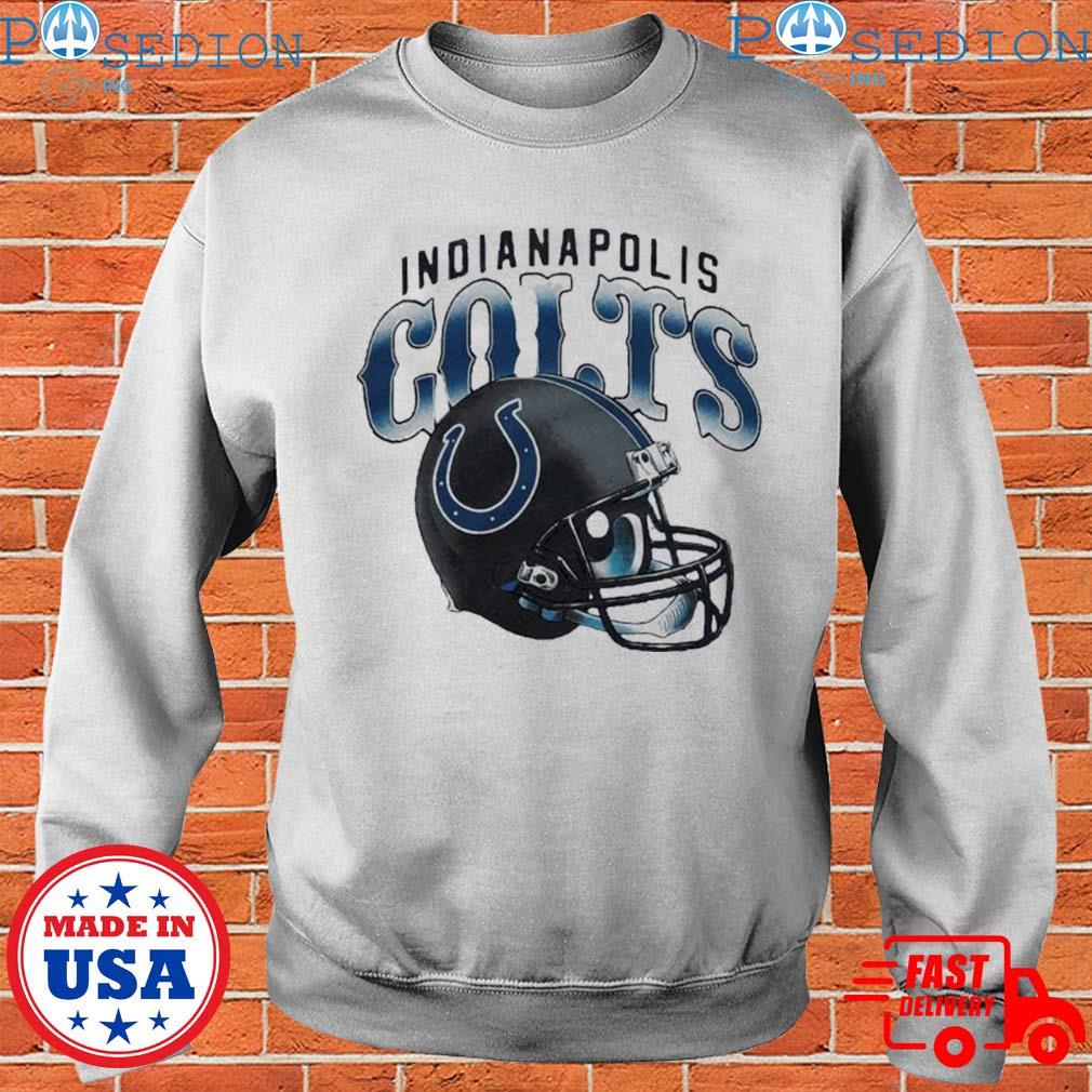 Indianapolis Colts T Shirt Mens 2XL Blue Helmet Logo Tie Dye NFL Fan TShirt  Tye