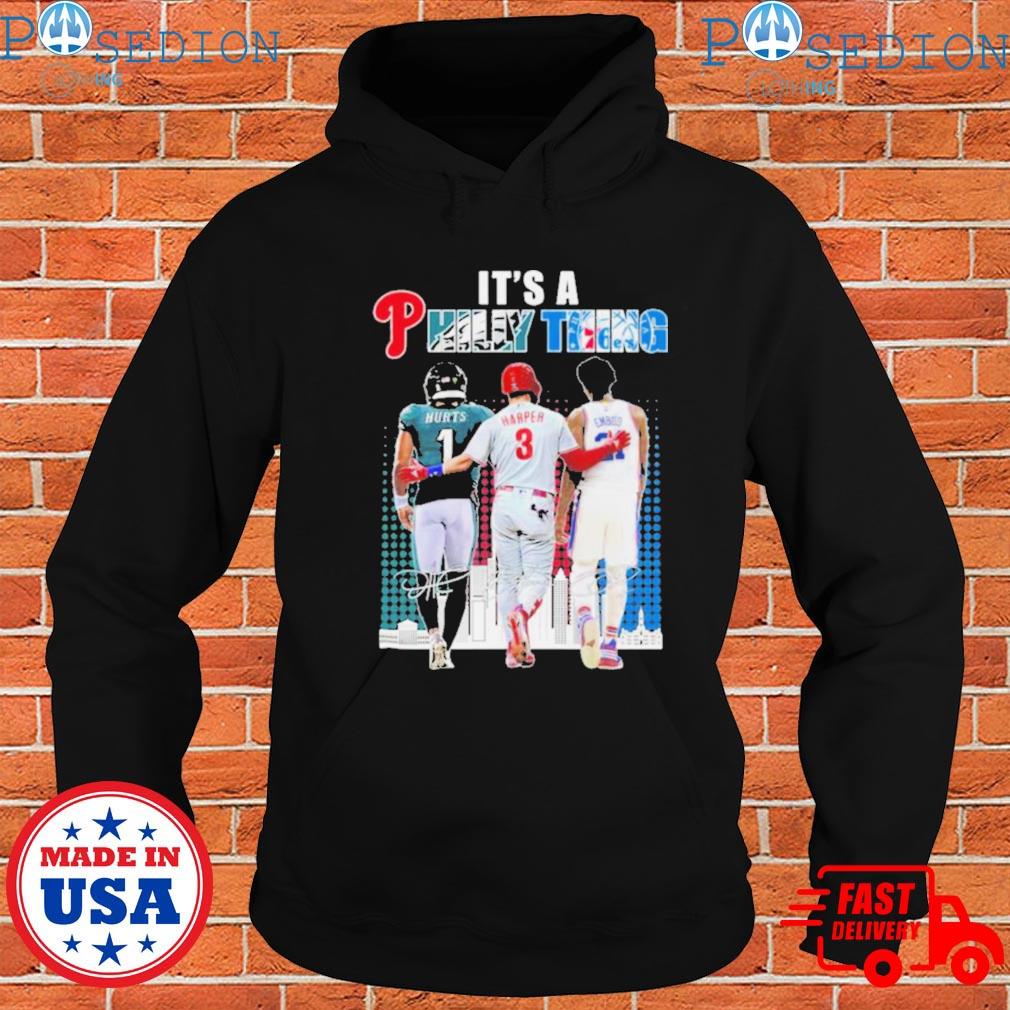 Philadelphia Phillies Harper Eageles Hurts And 76ers Embiid T