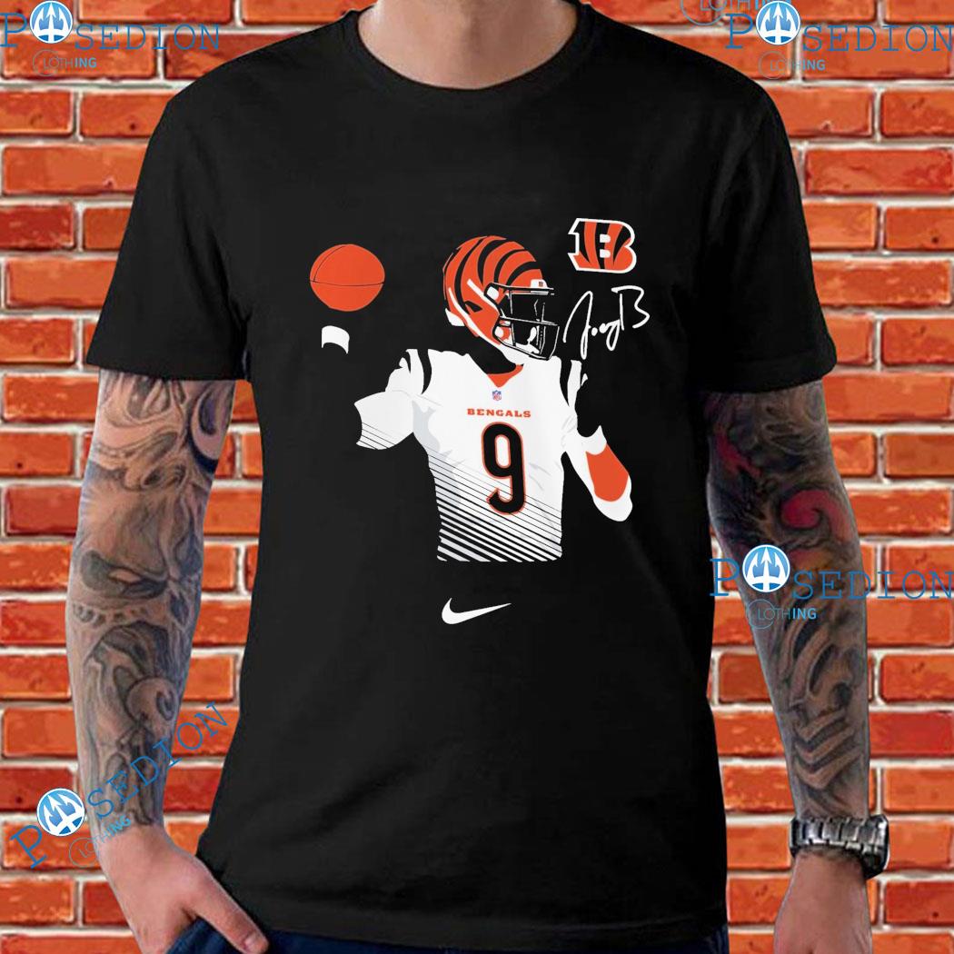 Official Number 9 Cincinnati Joe Burrow Foundation Do Good Shirt