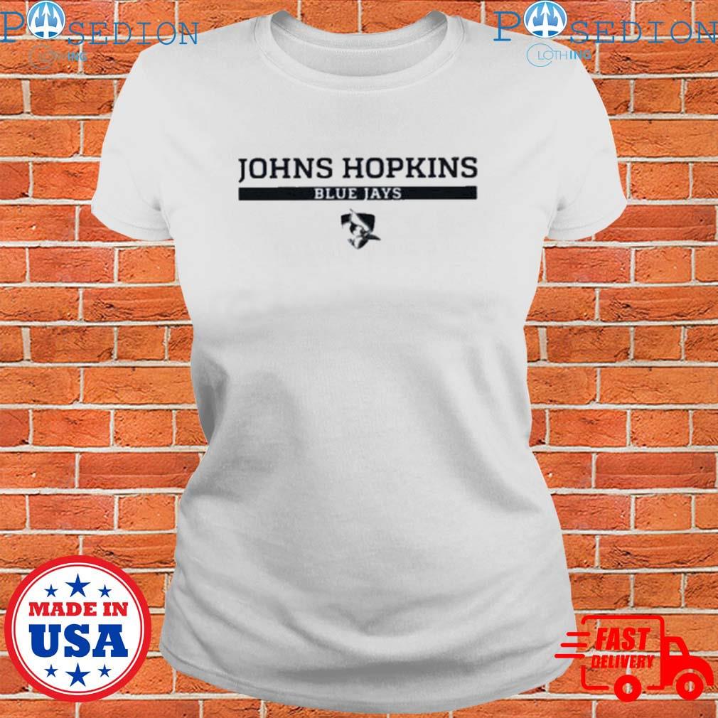 Johns Hopkins University Blue Jays Large V-Neck T-Shirt