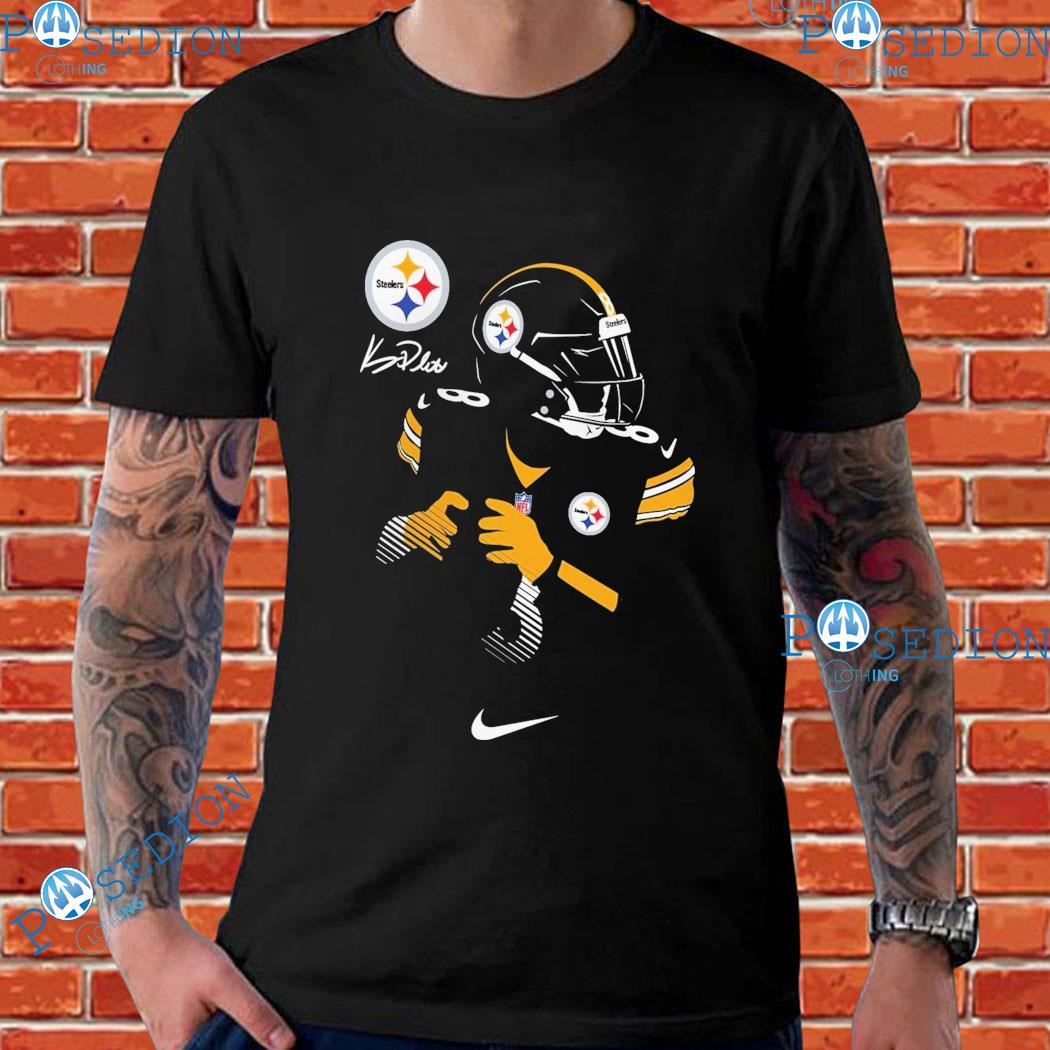 Hands High NFL Pittsburgh Steelers Shirt Mens 3X Black Long Sleeves  Football