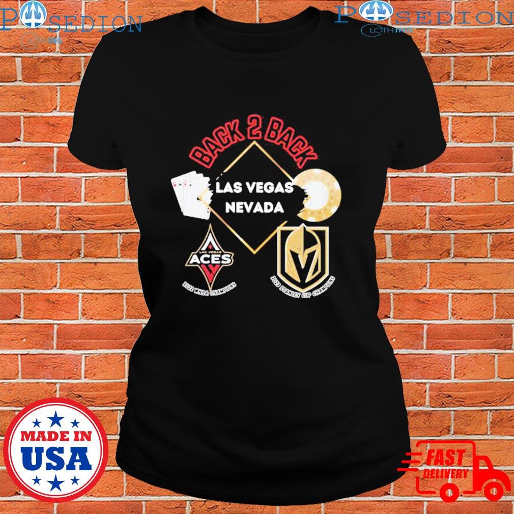 Vegas golden knights las vegas aces las vegas city of champions shirt,  hoodie, longsleeve, sweater