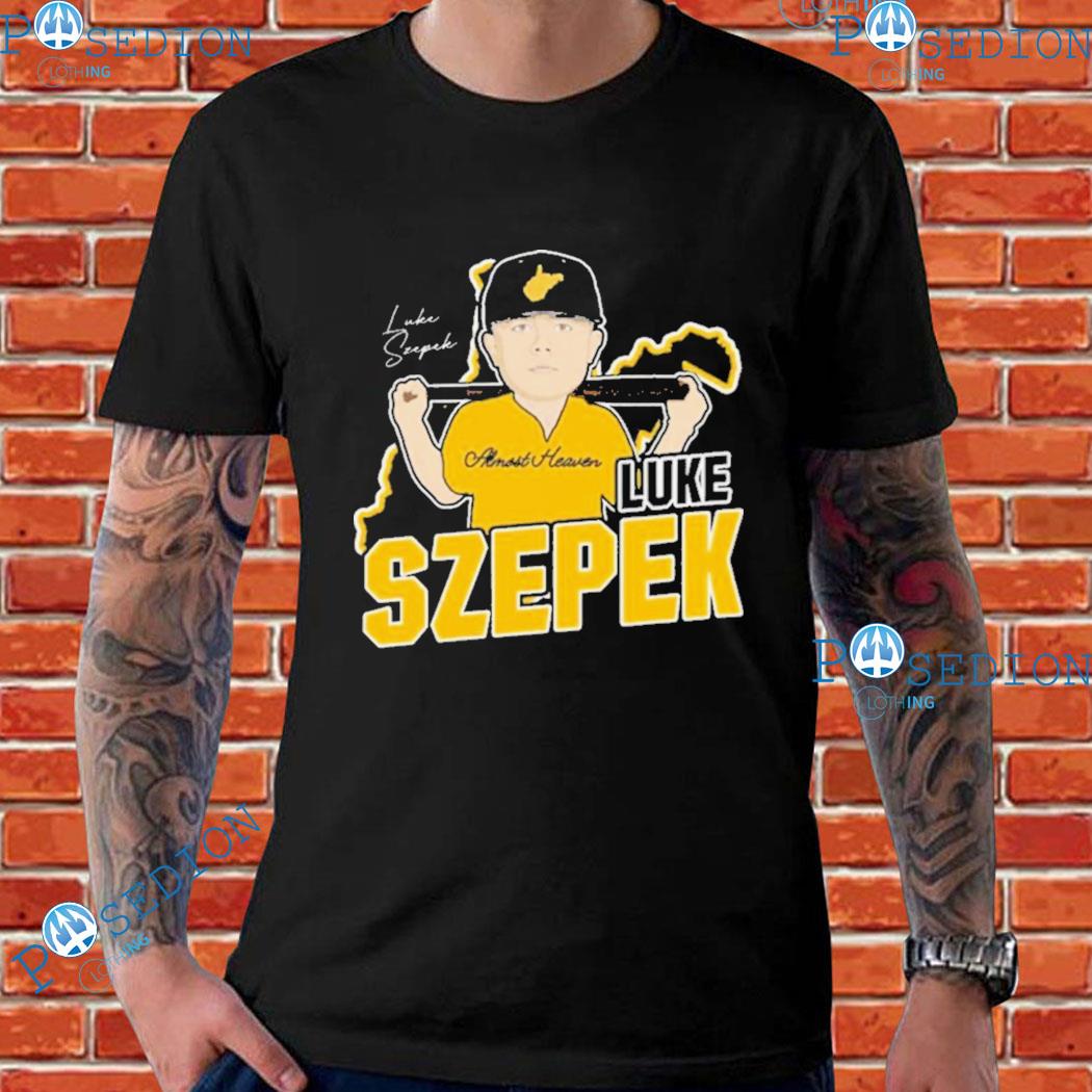 Luke Szepek Wvu Catcher 2023 Signature T-shirts