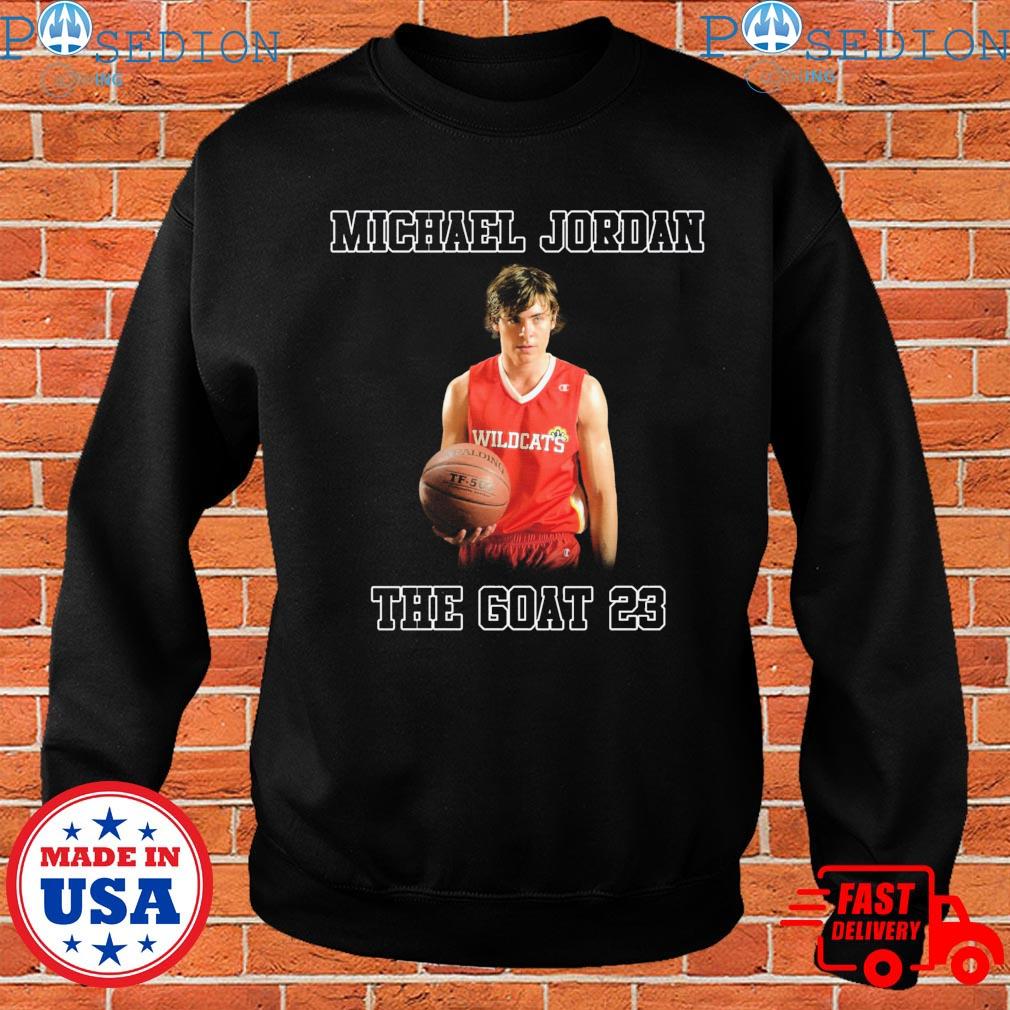 Troy Bolton X Michael Jordan the Goat 2023 shirt, hoodie, sweater, long  sleeve and tank top