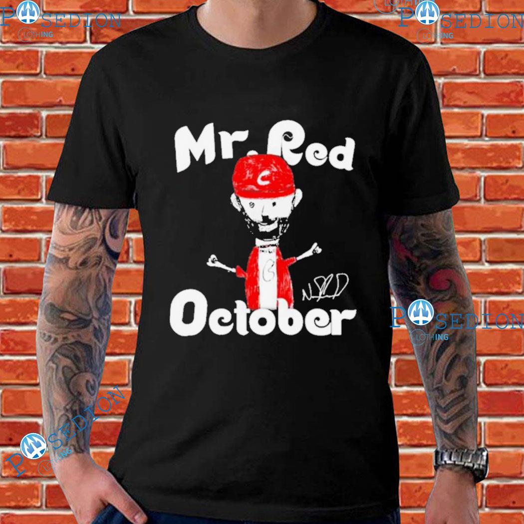 Mr Red October Philadelphia Phillies Signature T-shirts