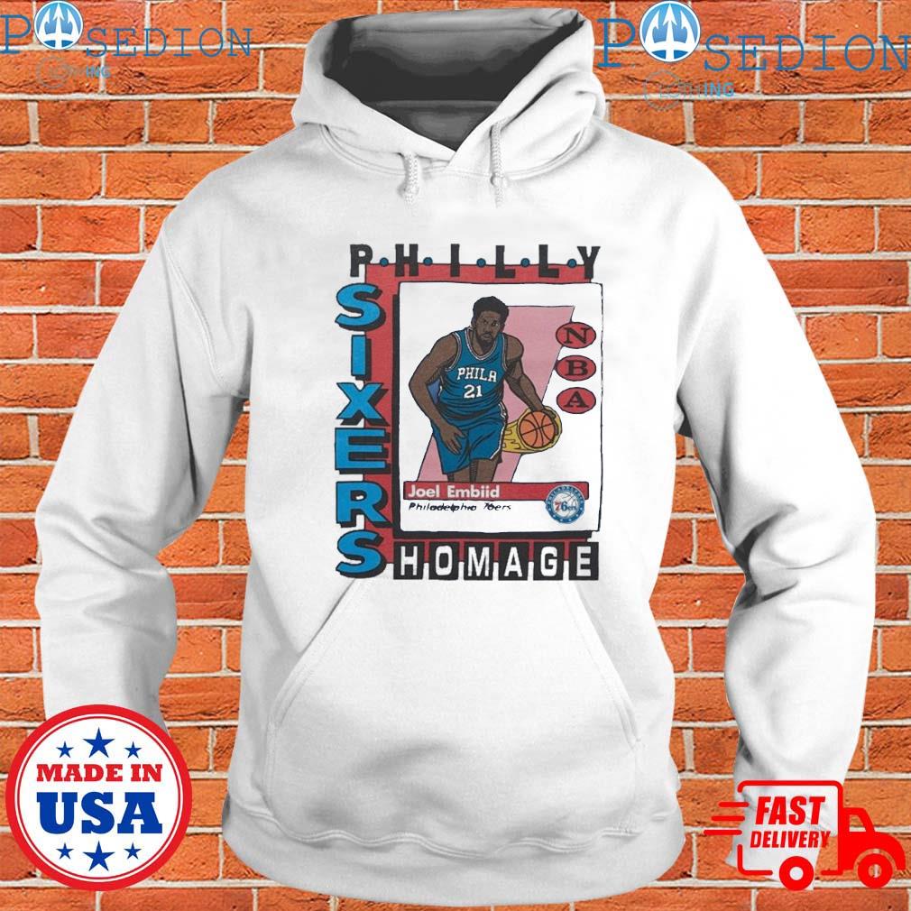 Philadelphia 76ers Trading Card Joel Embiid shirt, hoodie, sweater