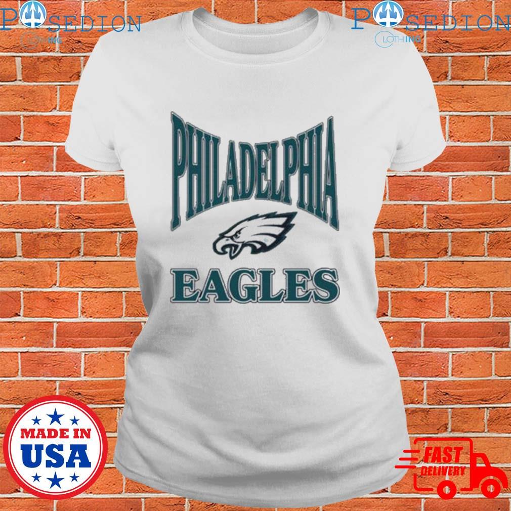 Philadelphia Eagles Fashion Colour Logo T-Shirt - Womens