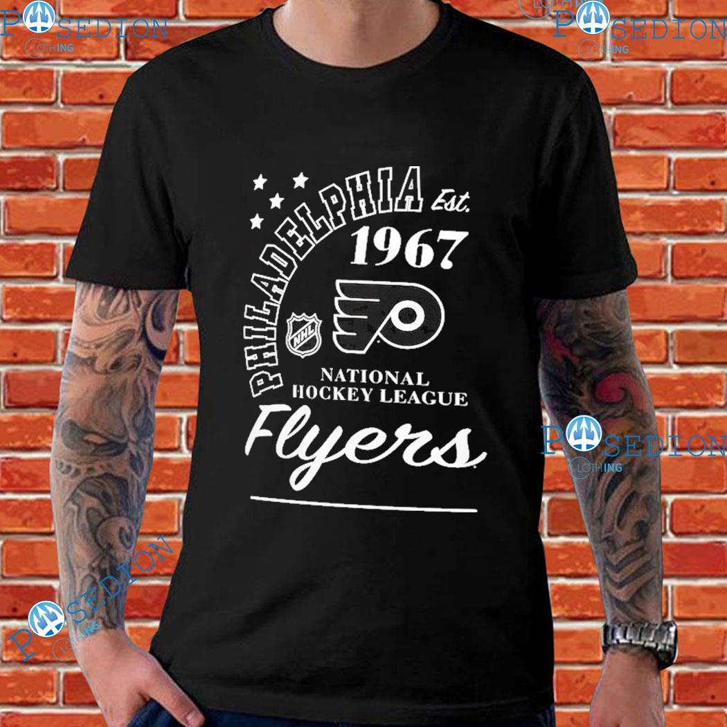 Lids Philadelphia Flyers Starter Offense Long Sleeve Hoodie T-Shirt - Black