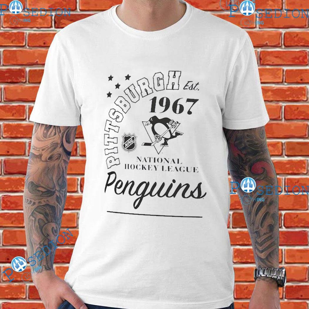 PITTSBURGH PENGUINS OLD TICKET T-SHIRT