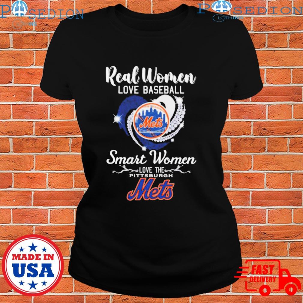 New York Mets MLB Baseball Even Jesus Loves The Mets Shirt Women's T-Shirt