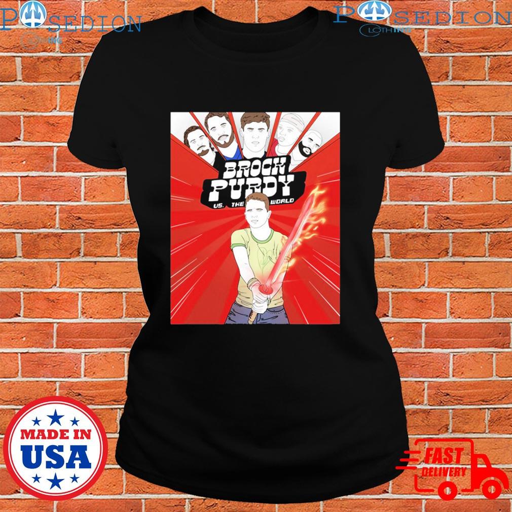 : Brock Purdy for President T Shirt S Gold: Clothing