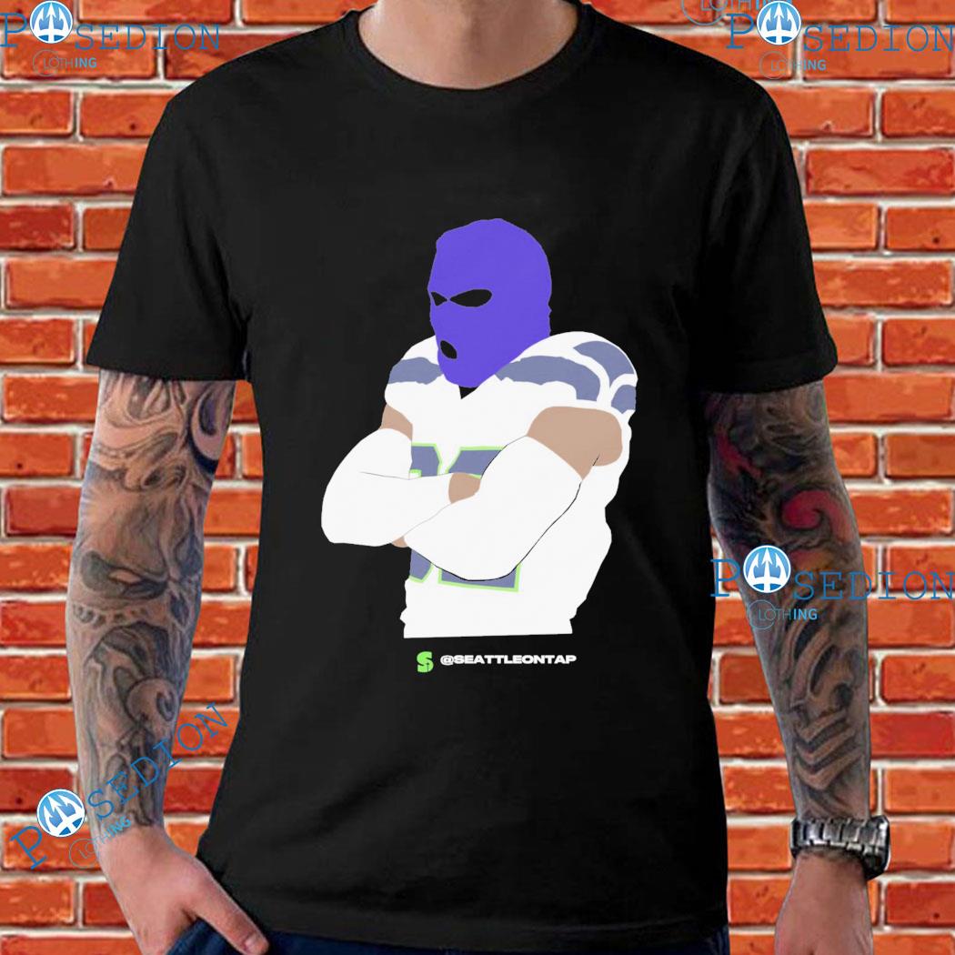 Official seahawks Blue Ski Mask Win T-Shirts, hoodie, tank top, sweater and  long sleeve t-shirt