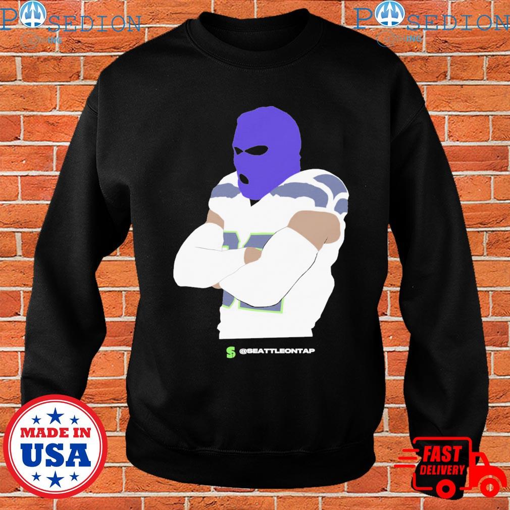 Official seahawks Blue Ski Mask Win T-Shirts, hoodie, tank top, sweater and  long sleeve t-shirt