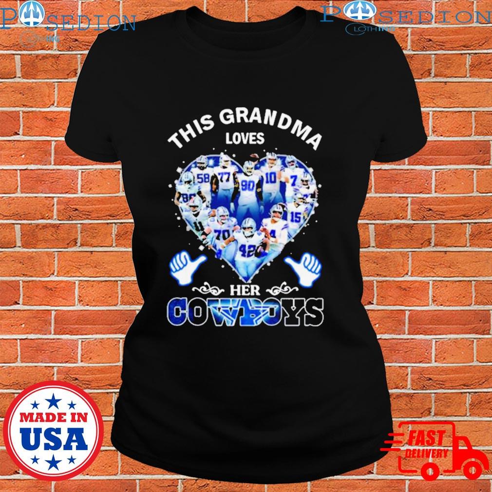 Original This Grandma Loves Her Dallas Cowboys Team Players shirt, hoodie,  sweater, long sleeve and tank top