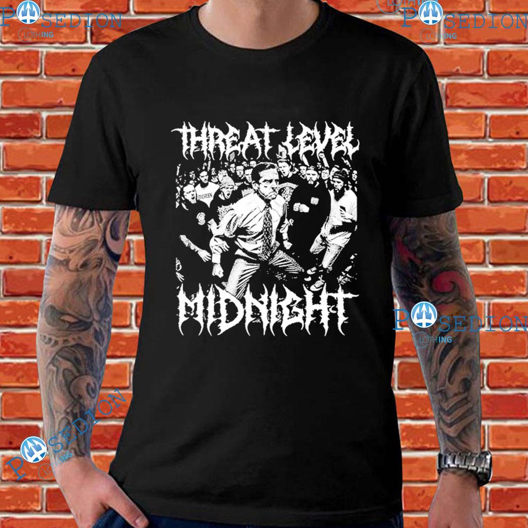 Threat Level Midnight T Shirts Hoodie Sweater Long Sleeve And Tank Top