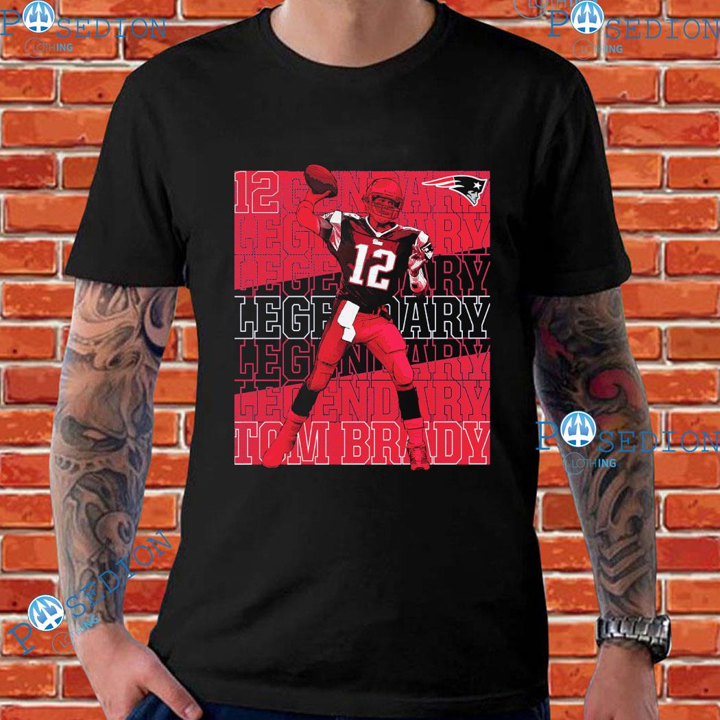 Official Tom Brady New England Patriots Fanatics Branded Legendary shirt -  TypoTees