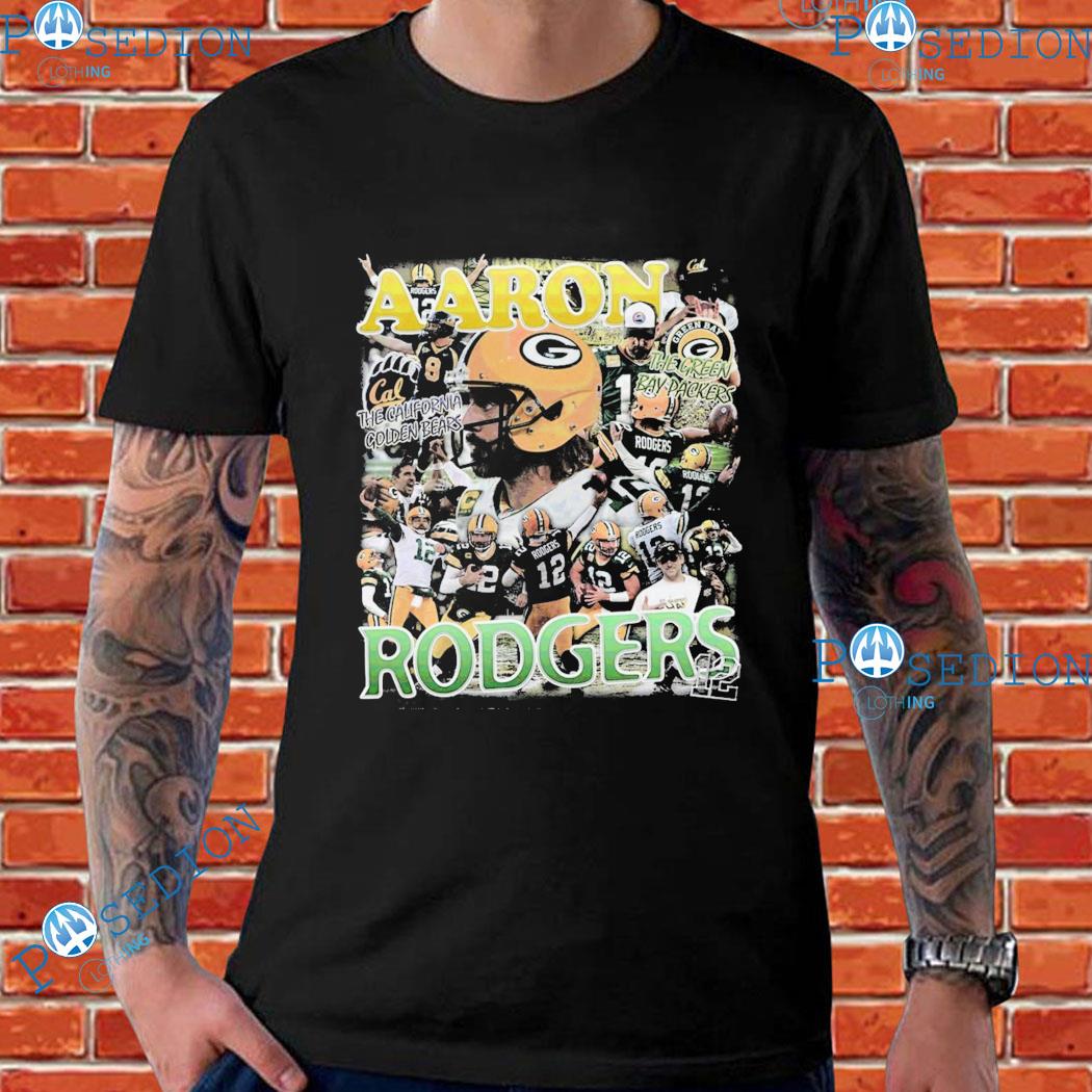 Aaron Rodgers The Green Bay Packers The California Golden Bears T-shirts