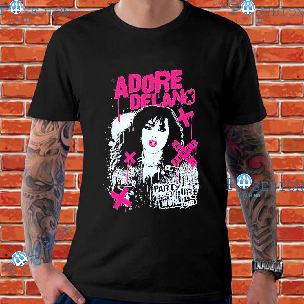 Adore Delano Party Your World Tour 2023 T-Shirts