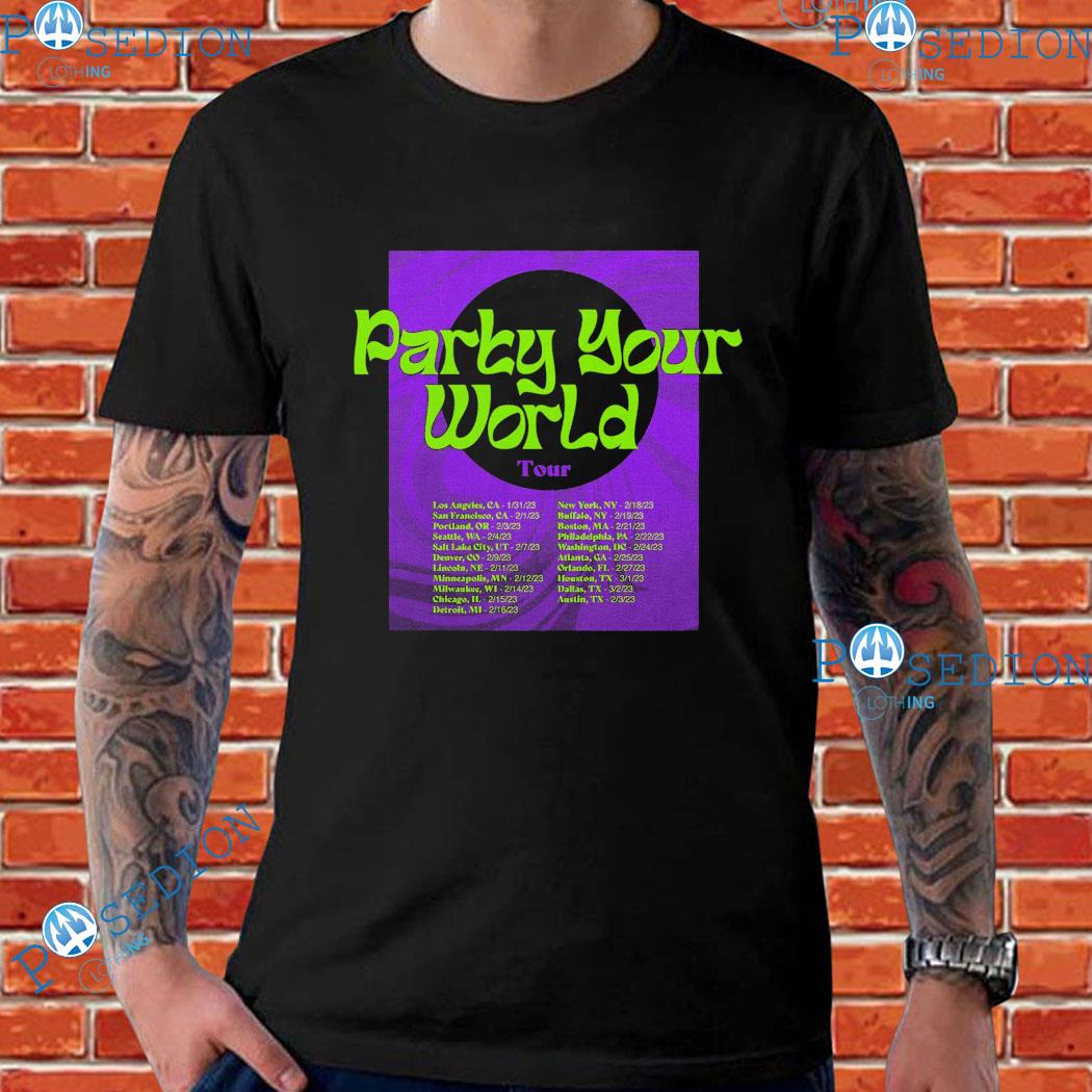 Adore Delano Party Your World Tour T-Shirts