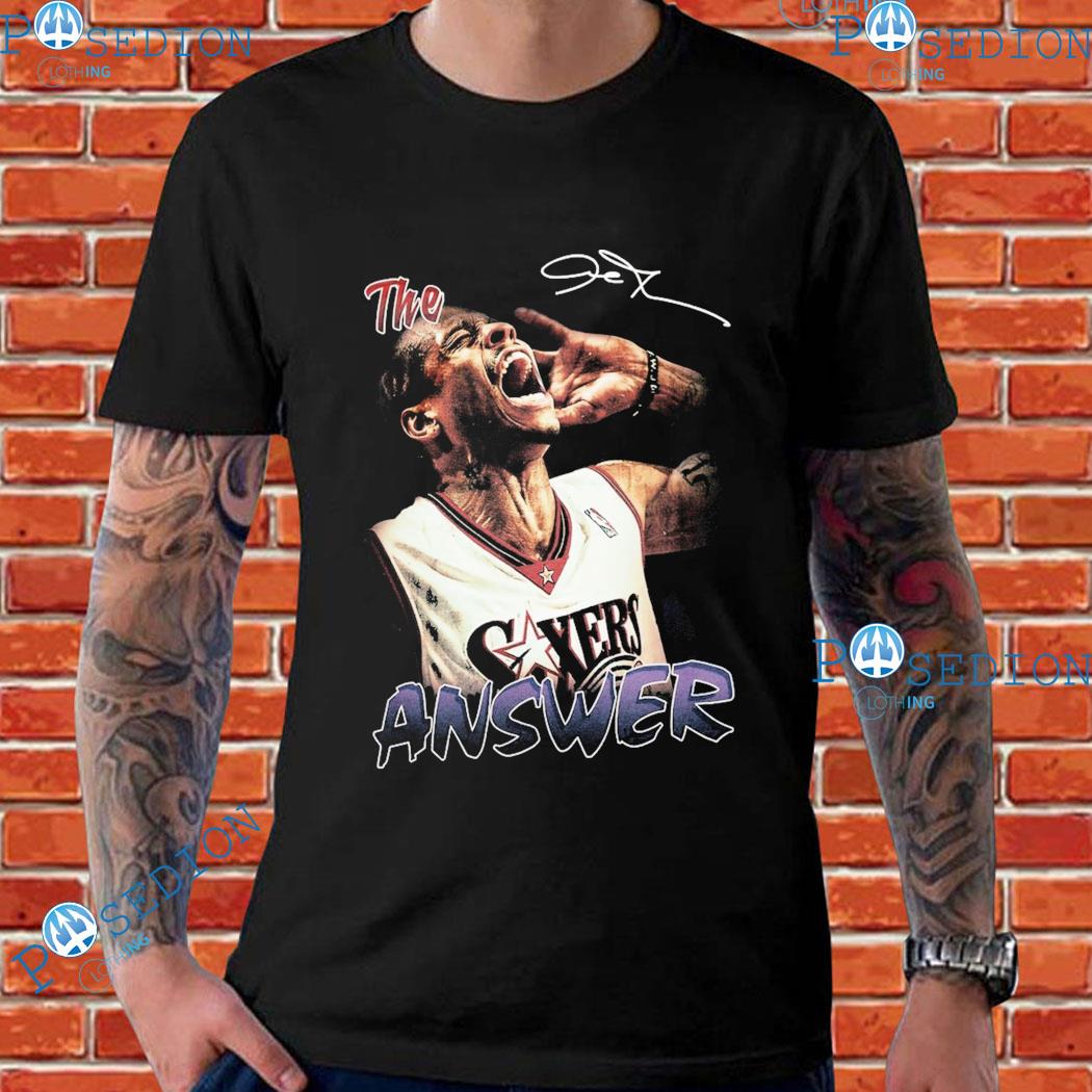 Allen Iverson The Answer Signature T-shirts