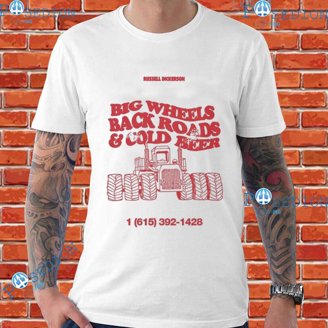 Big Wheels Back Roads And Gold Beer T-Shirts