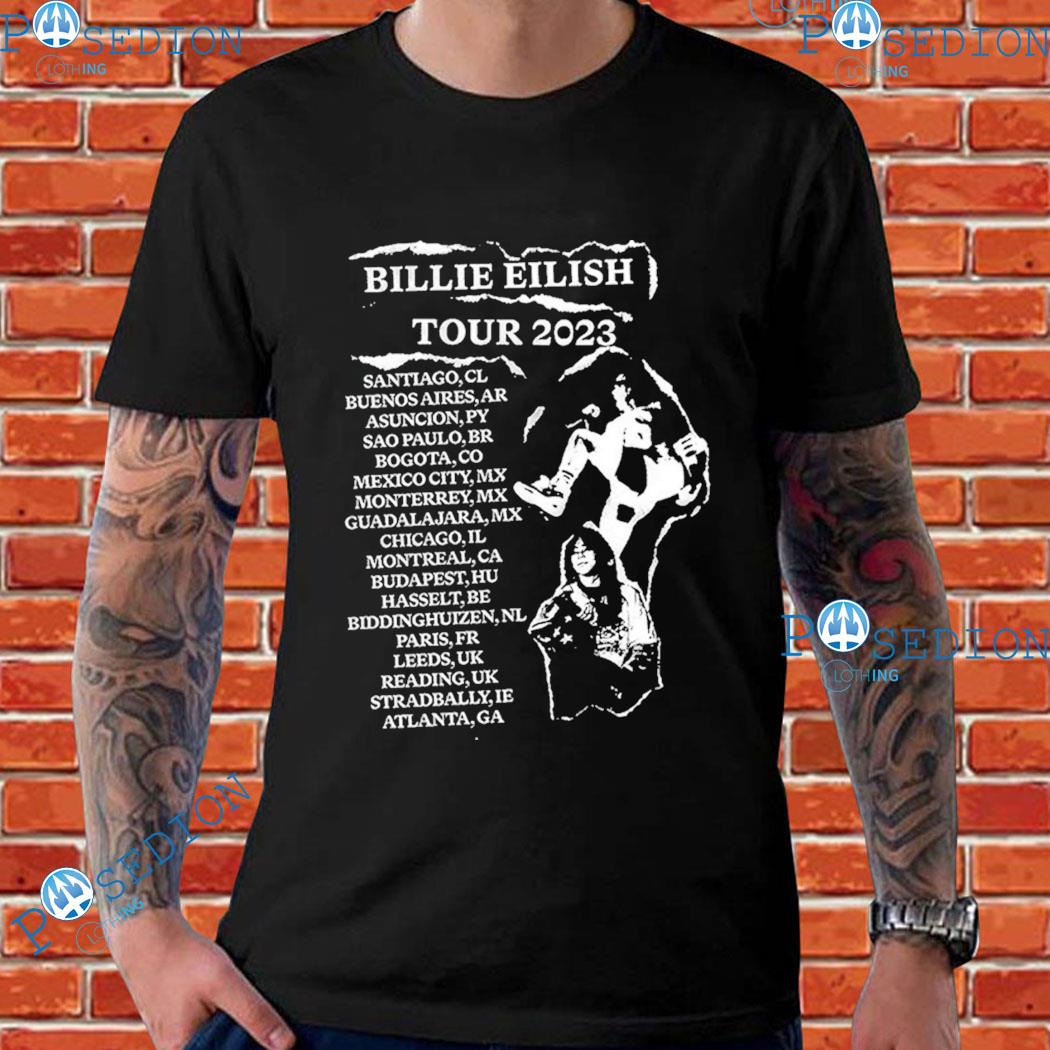 Billie Live Tour 2023 T-Shirts