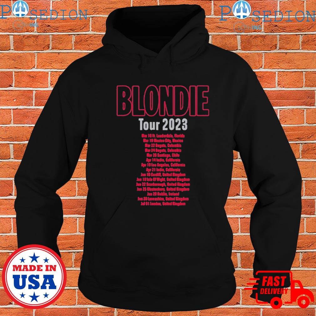 Blondie Blondie Tour 2023 TShirts, hoodie, sweater, long sleeve and