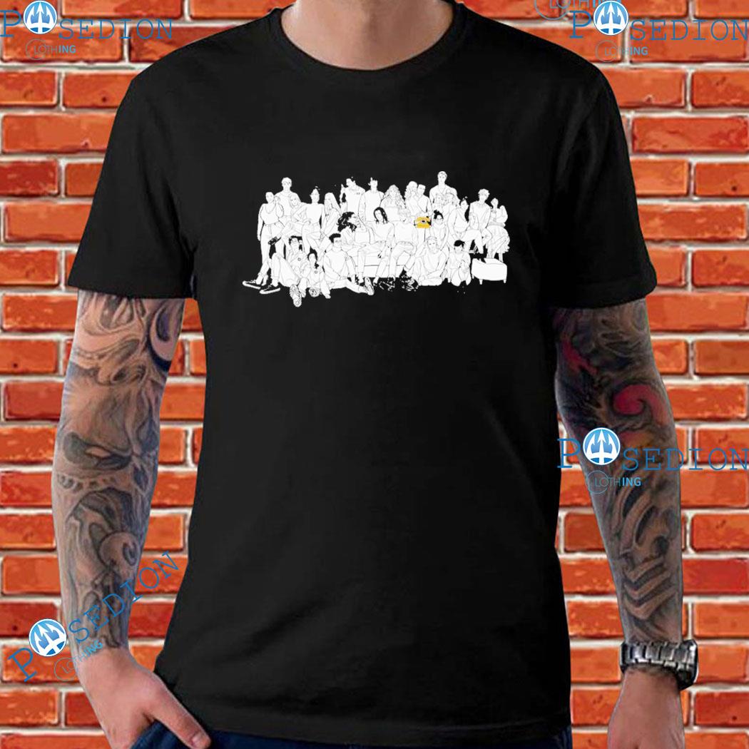 Characters Family Portrait T-shirts