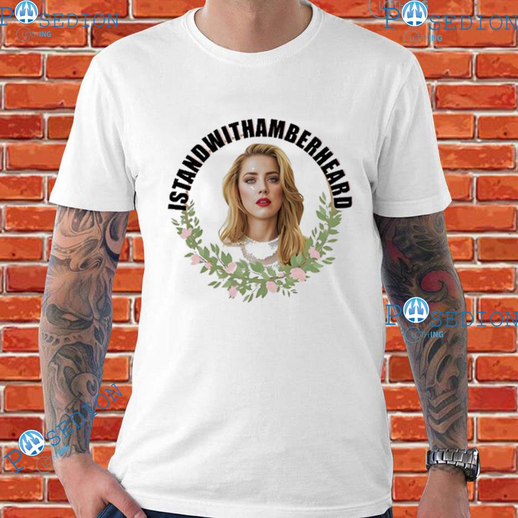 Chateau Bunny I Stand With Amber Heard T-Shirts