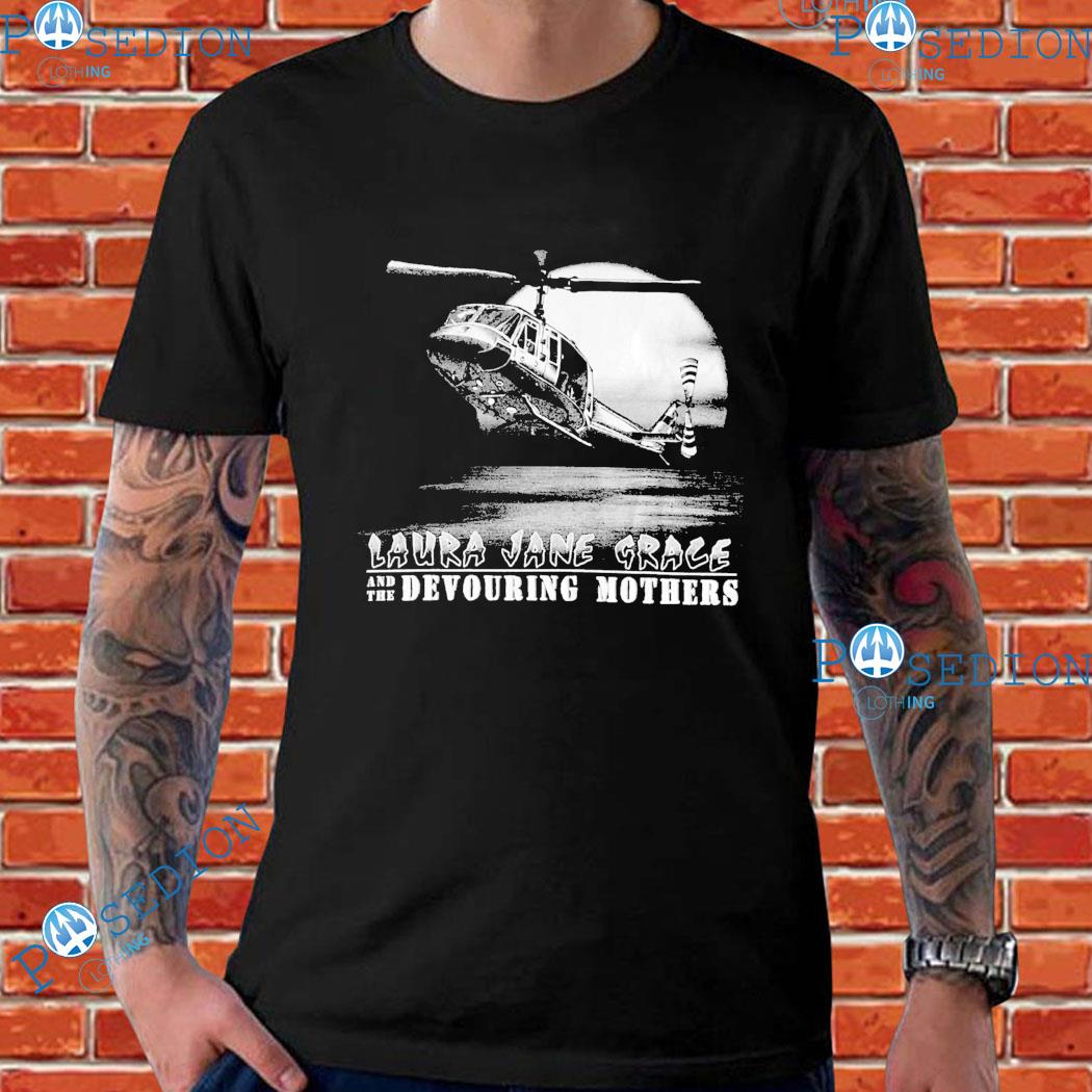 China Beach Helicopter Laura Jane Grace And The Devouring Mothers Against Me! T-Shirts