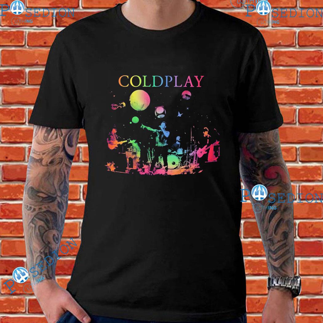 Coldplay Band Photo Music Of The Spheres World T-shirts