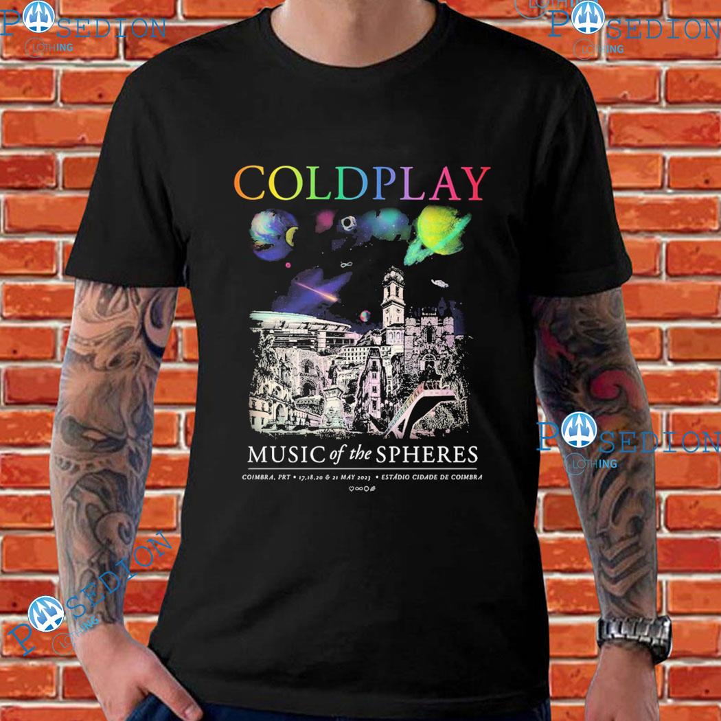 Coldplay Music Of The Spheres Estadio Cidade De Coimbra Prt 2023 T-shirts