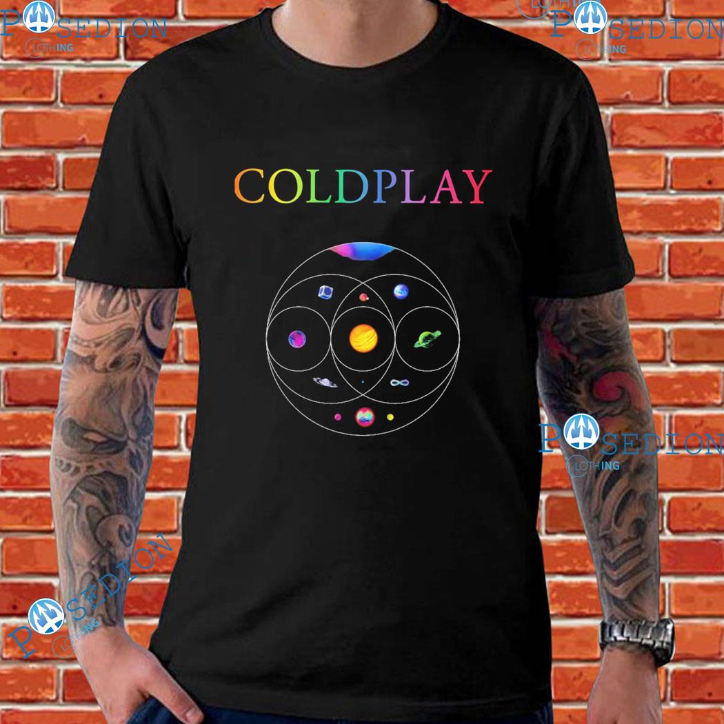 Coldplay Music Of The Spheres Tour 2023 T-shirts