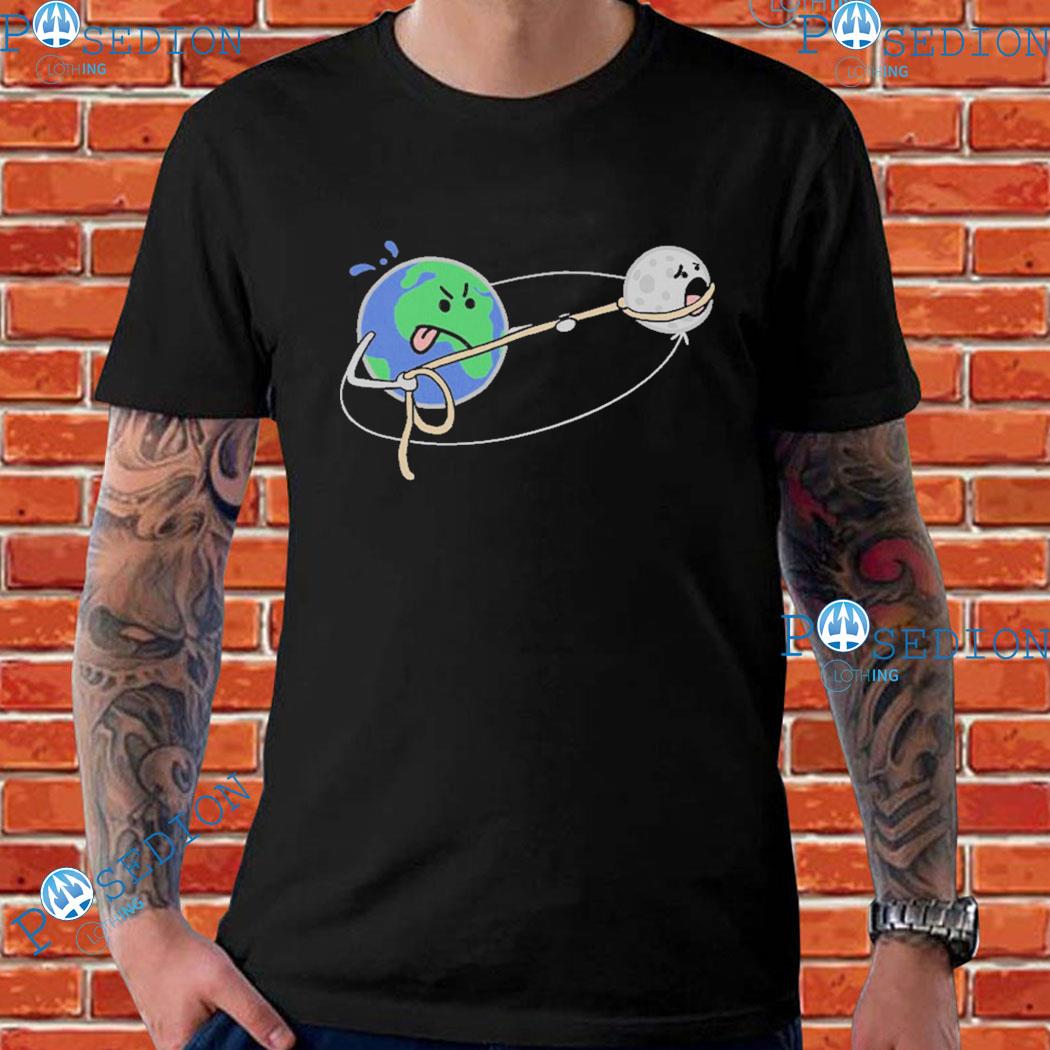 Earth And Moon T-Shirts