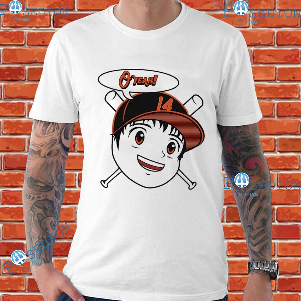 Fujinami Baltimore Orioles Japanese Baseball MLB T-Shirts