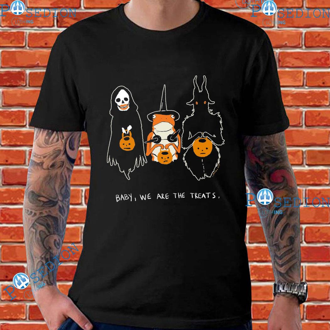 Ghost Frog Witch Devil Satan Baby We Are The Treats T-shirts