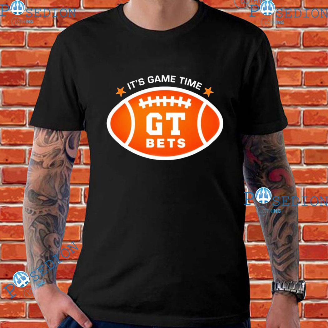 It's Game Time GT Bets Football T-Shirts