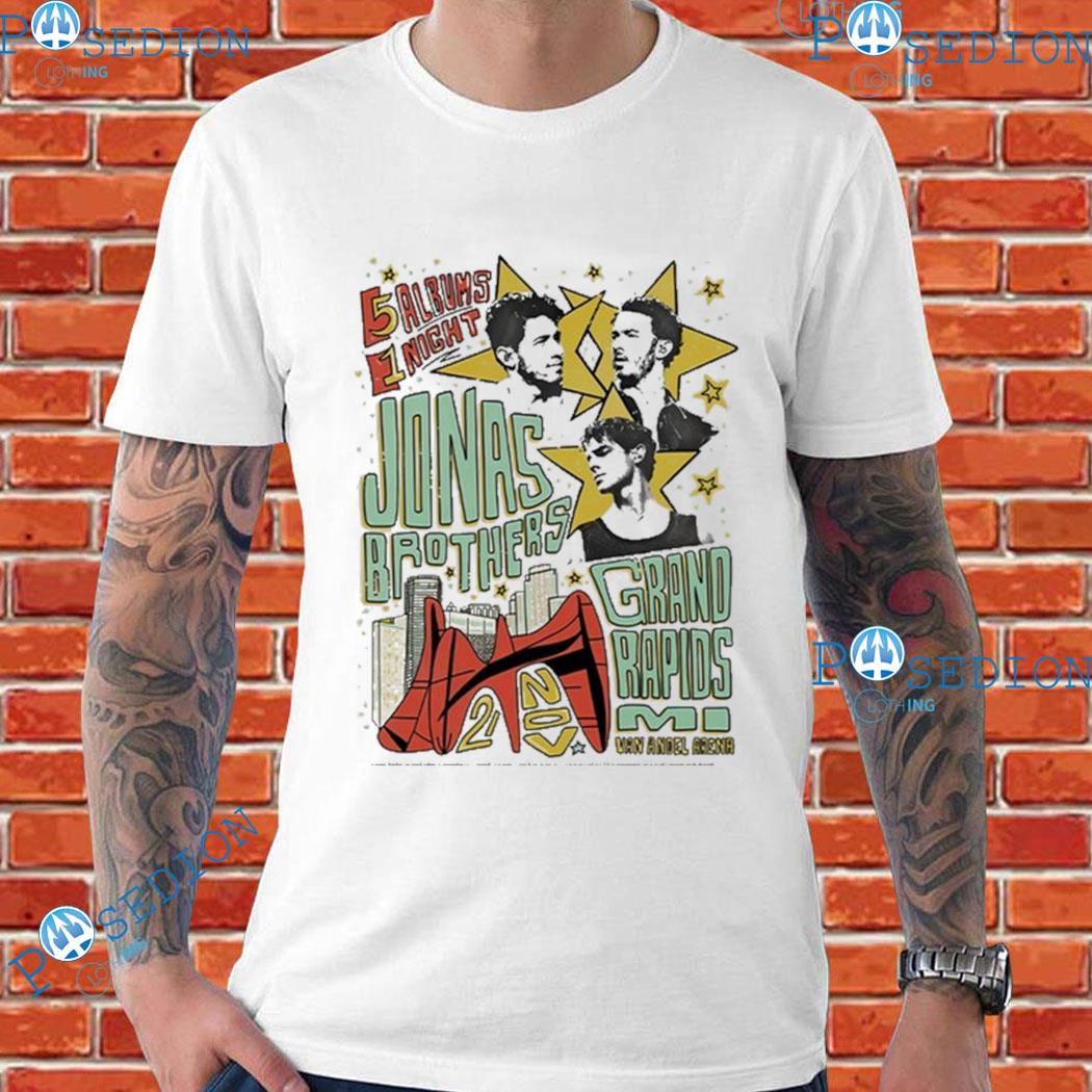 Jonas Brothers Van Andel Arena Grand Rapids, MI 2023 T-Shirts