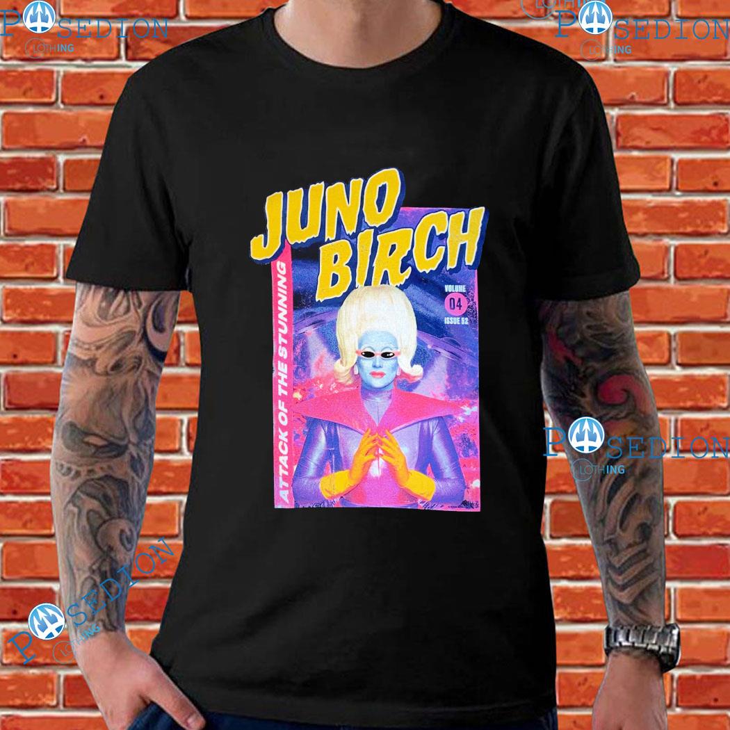 Juno Birch Attack Of The Stunning Volume 04 Issue 52 Photo T-shirts