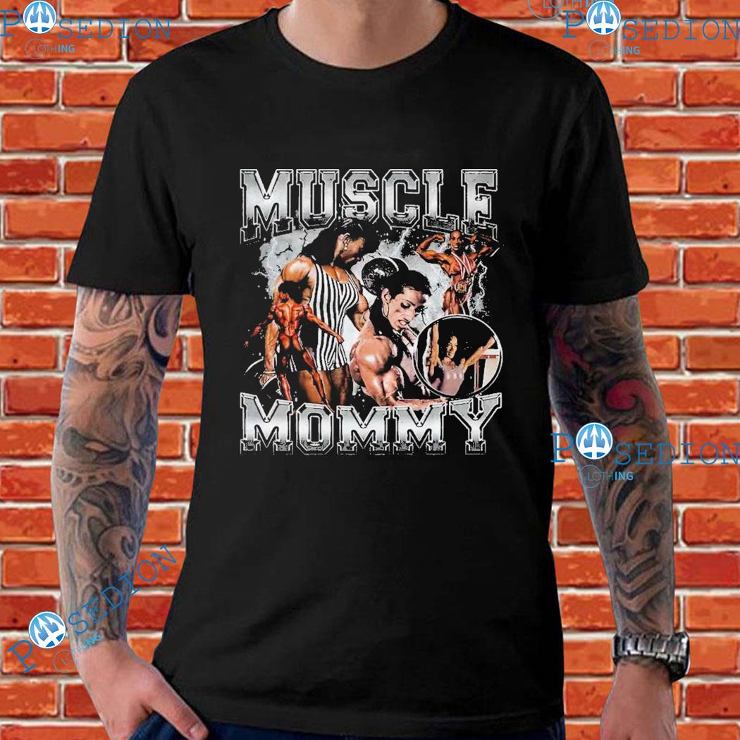 Larry's Lenda Muscle Mommy T-shirts