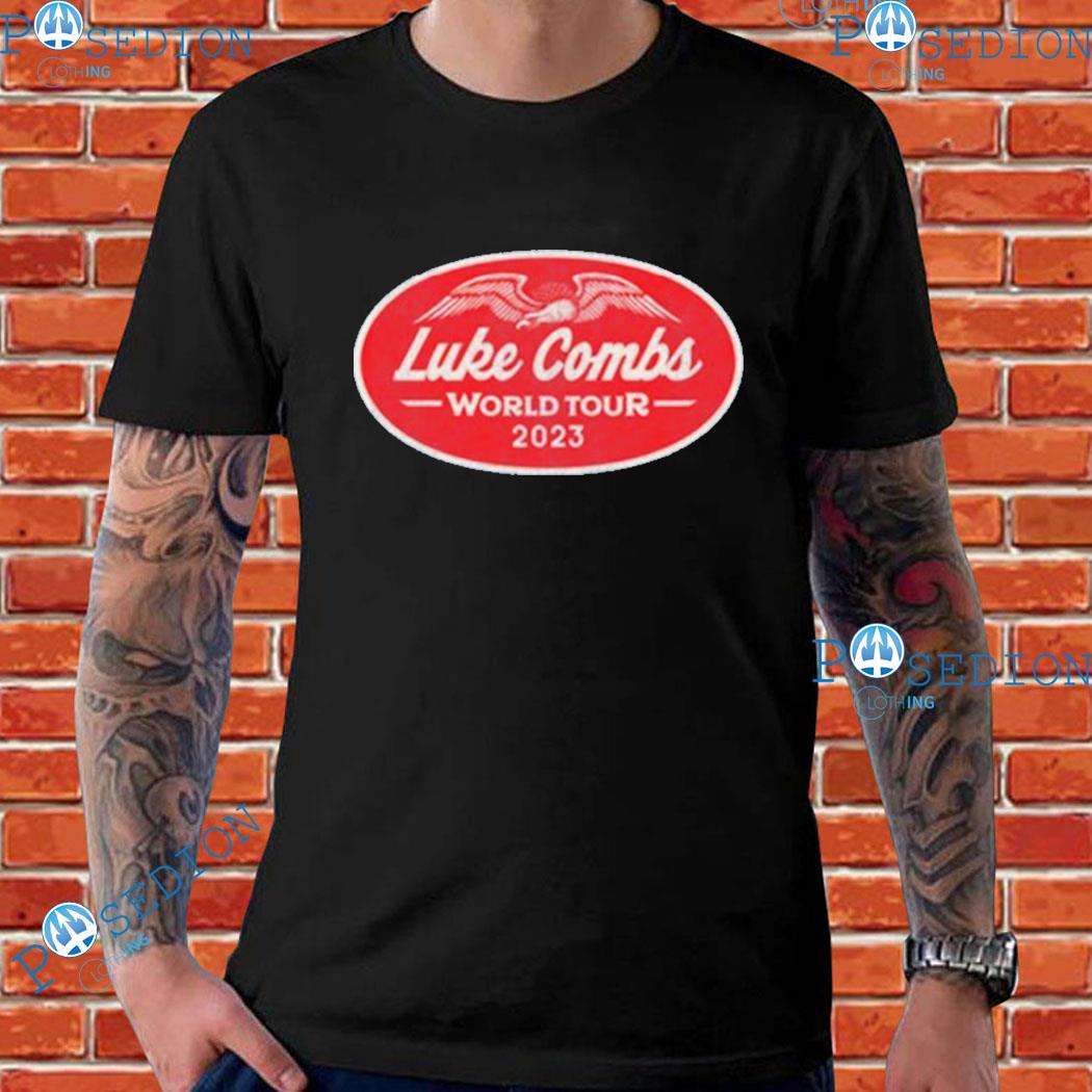 Luke Combs Wings World Tour 2023 T-Shirts