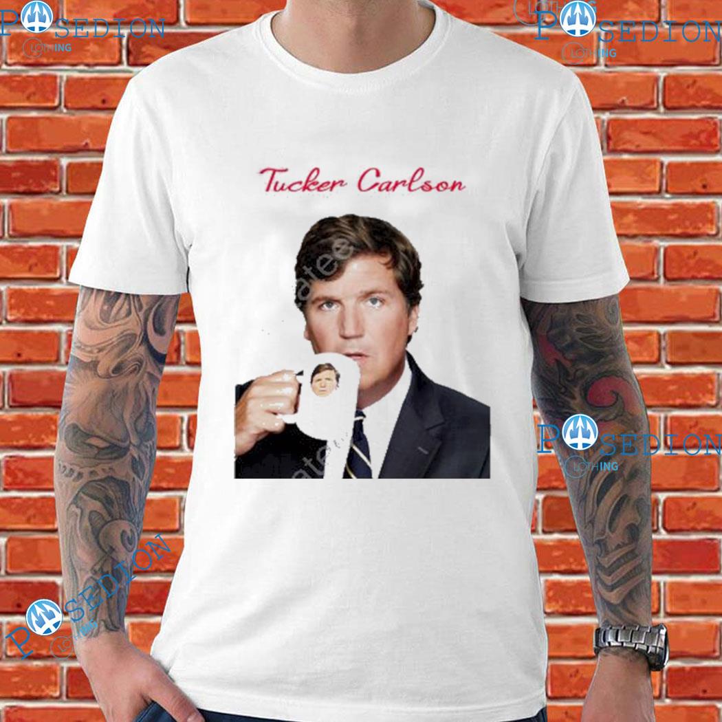 Man In Spain Wearing Tucker Carlson T-Shirts