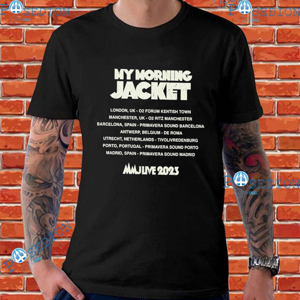 My Morning Jacket MJJ Live European Tour 2023 T-shirts