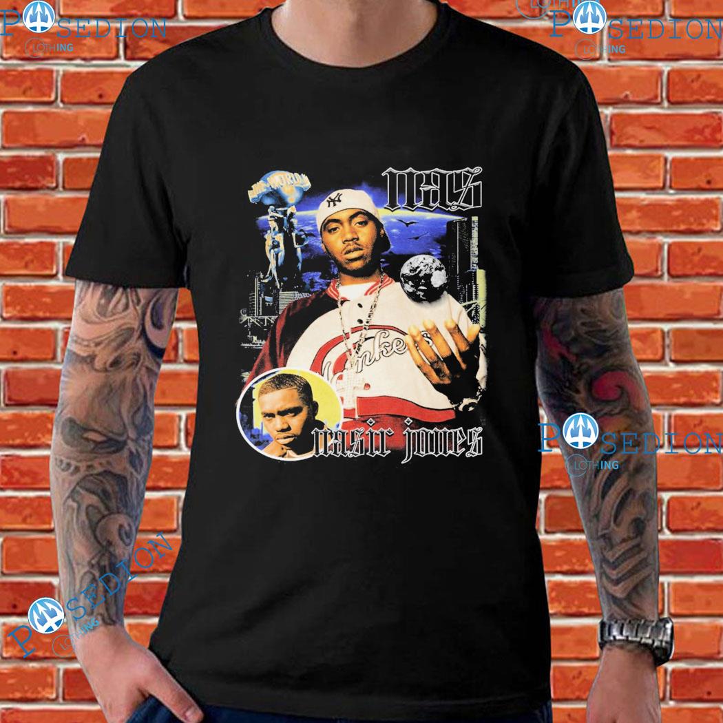 Nas Nasir Jones The World T-shirts