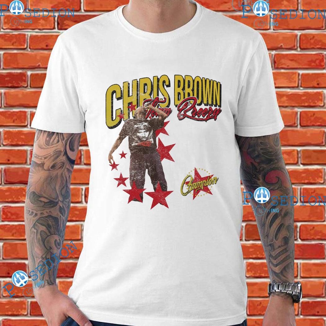 Official Chris Brown Breezy Star Champion T-Shirts
