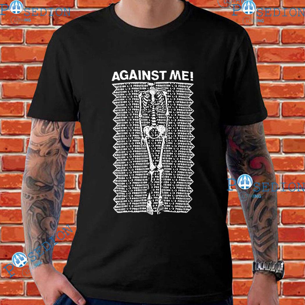 Provision Skeleton Against Me! T-Shirts