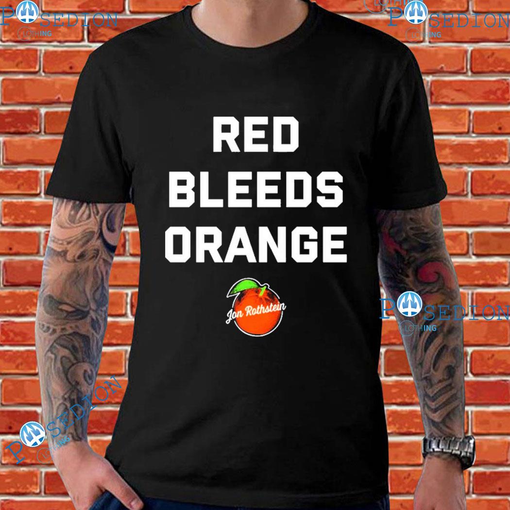 Red Bleeds Orange Jon Rothstein T-Shirts