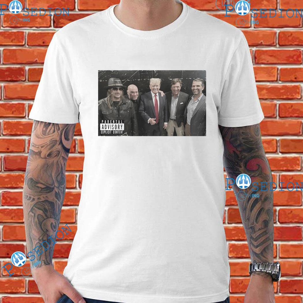 The A Team Trump Parental Advisory Explicit Content T-Shirts