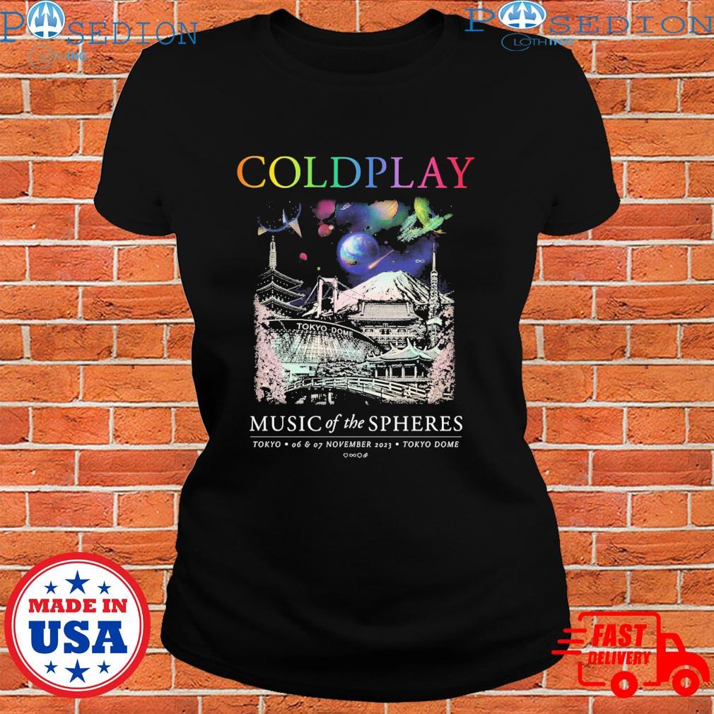 Tokyo November Coldplay Music Of The Spheres Tour T-shirts, hoodie ...